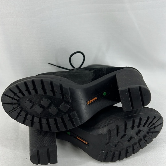 Timberland Camdale Chunky Field Boots Black Leather Lace Up - Picture 9 of 10